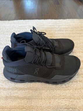 On Running Men’s All-Black Athletic Sneakers